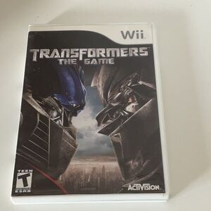 Transformers: The Game for Wii - Black and Gray